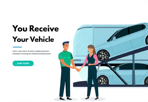 Professional vehicle delivery service